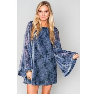 SMYM purple knockout dress